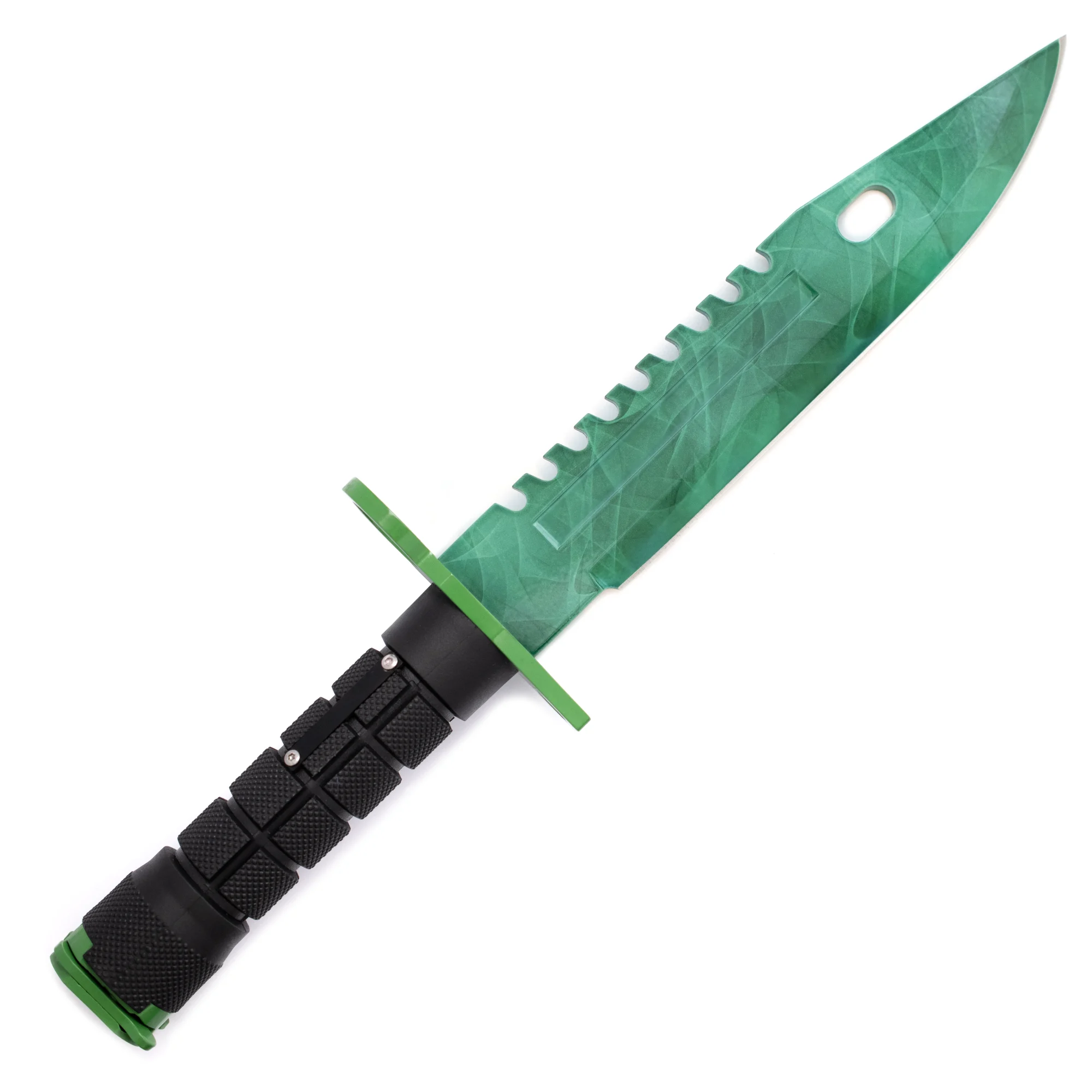 real cs m9 bayonet knife doppler emerald v2 irl
