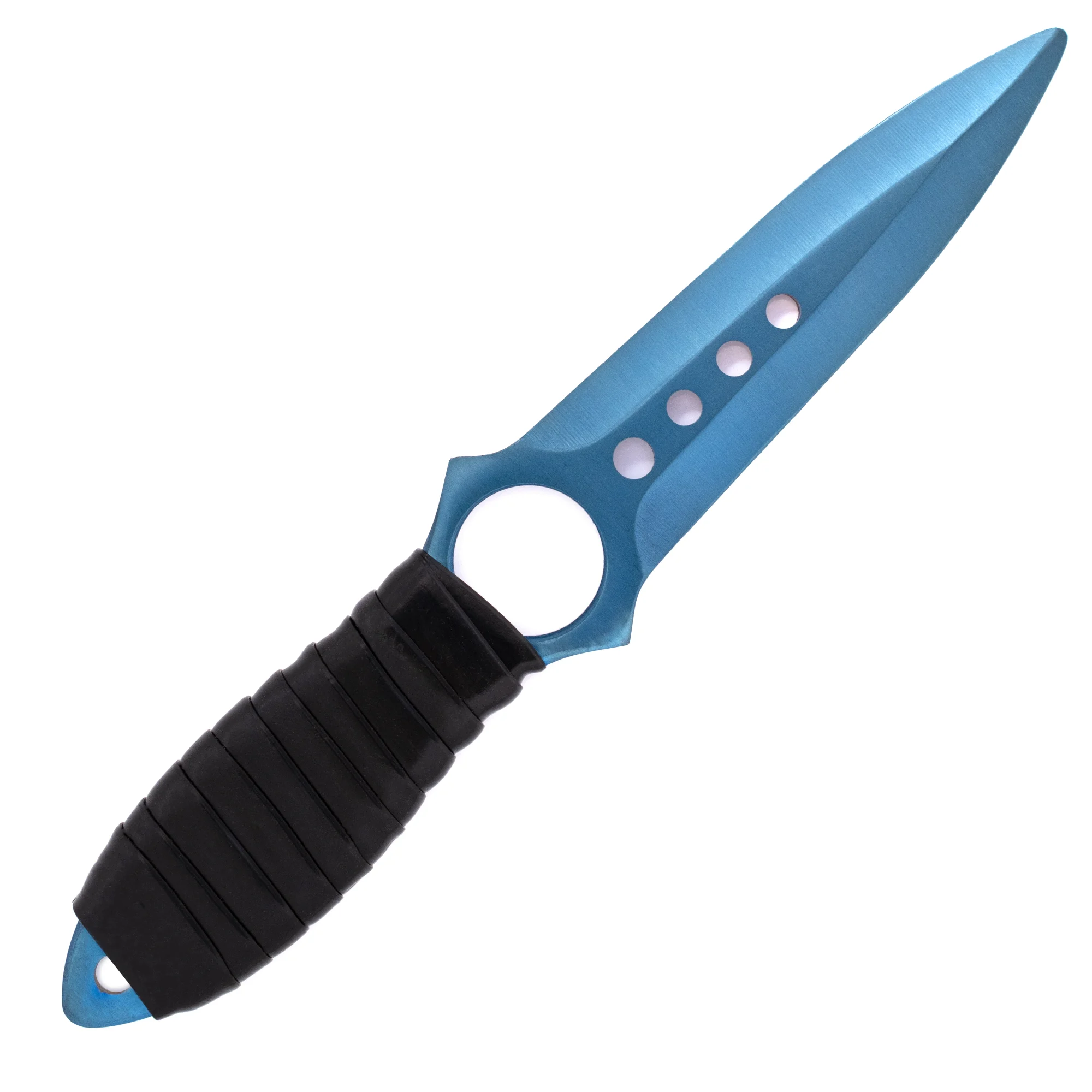 real cs skeleton knife blue steel irl